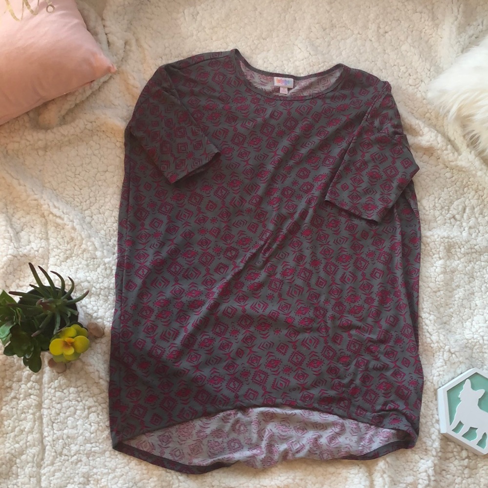 Long Top with short sleeves